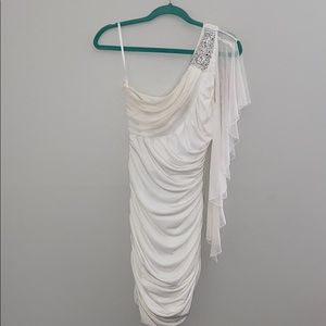 Elegant One Shoulder Tight-Fitted Dress